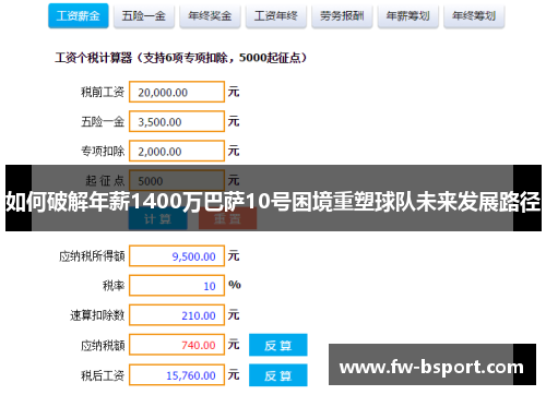 如何破解年薪1400万巴萨10号困境重塑球队未来发展路径 如何破解年薪1400万巴萨10号困境重塑球队未来发展路径