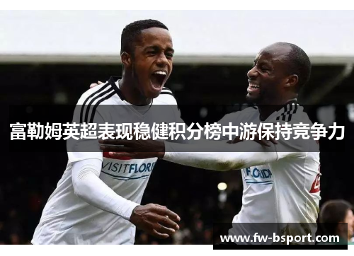 富勒姆英超表现稳健积分榜中游保持竞争力 富勒姆英超表现稳健积分榜中游保持竞争力